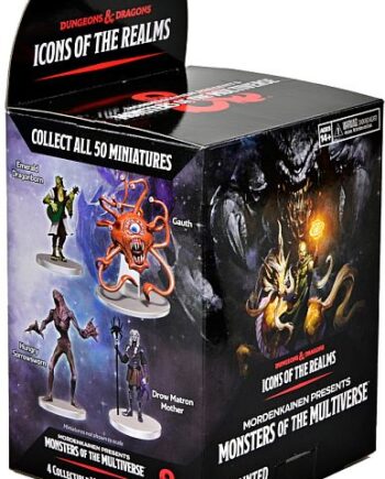 Fantasy Miniatures Set 22 Icons Of The Realms: Mordenkainen Presents: Monsters Of The Multiverse Booster Pack    Figurer