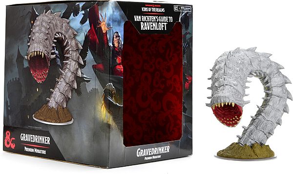 Fantasy Miniatures Set 21 Icons Of The Realms: Van Richten   Guide To Ravenloft Gravedrinker Premium Figure