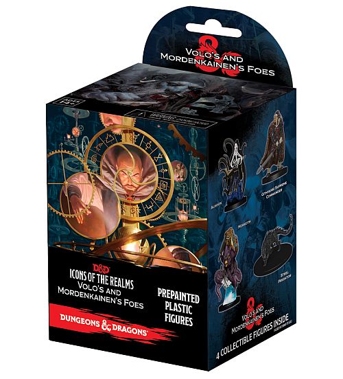 Fantasy Miniatures Set 13 Icons Of The Realms: Volo     Mordenkainen   Foes Booster Pack    Figurer