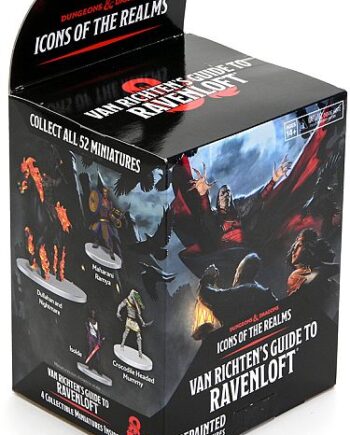 Fantasy Miniaturesset 21 Icons Of The Realms: Van Richten   Guide To Ravenloft Booster Pack    Figurer