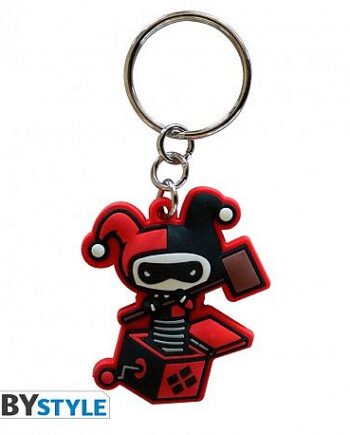 Dc Comics Harley Quinn Pvc Keychain     195 184 Glering