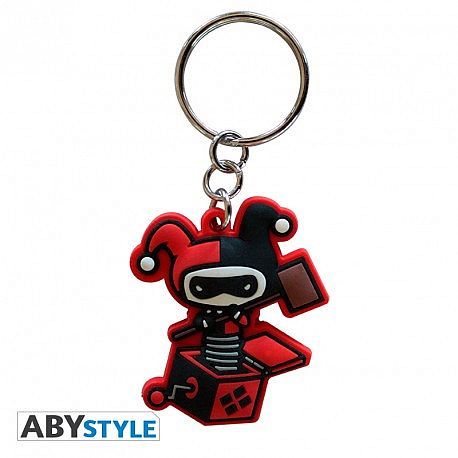 Dc Comics Harley Quinn Pvc Keychain     195 184 Glering