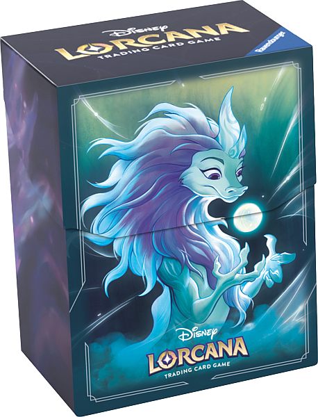 Deck Box Disney Lorcana Tcg: Set 02 Rise Of The Floodborn: Sisu Divine Water Dragon
