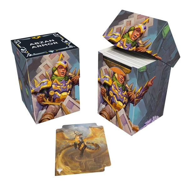 Deck Box 100  Magic Tarkir: Dragonstorm Commander Felothar The Steadfast   Betor  Ancestors Voice  Abzan Armor  Ultra Pro  38807
