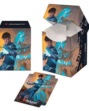Deck Box 100  Magic Zendikar Rising: V1 Jace  Mirror Mage Ultra Pro  18443