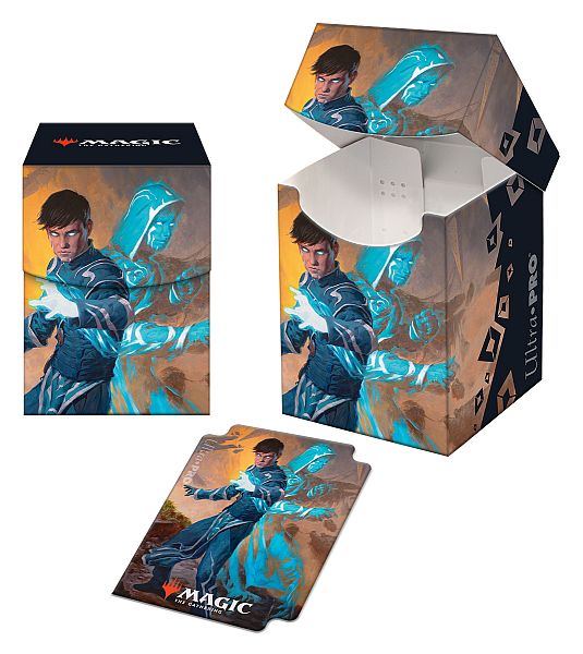 Deck Box 100  Magic Zendikar Rising: V1 Jace  Mirror Mage Ultra Pro  18443