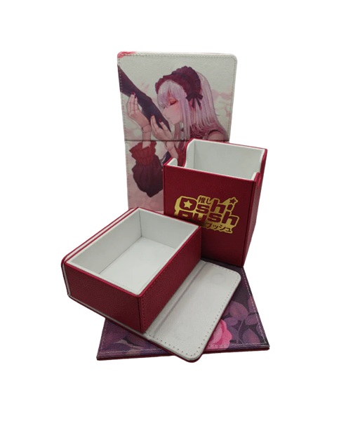 Deck Box Oshi Push Vtuber Card Game: Gen    Gen Two : Hidden Links Premium Deck Box Porcelain Maid  Limited Edition
