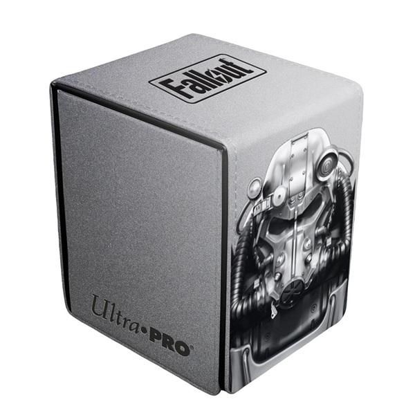 Deck Box Premium Alcove Flip Box  Leatherette : Fallout: Brotherhood Of Steel Ultra Pro  16588