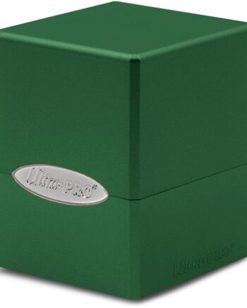 Deck Box Satin Cube: Forest Green  Gr 195 184    Ultra Pro  15588