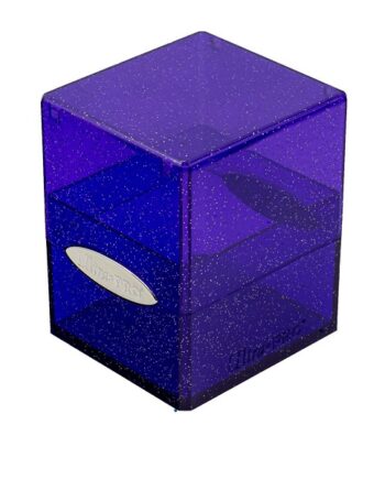 Deck Box Satin Cube: Glitter Purple  Lilla  Ultra Pro  16010