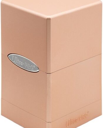 Deck Box Satin Tower: Metallic Rose Gold Ultra Pro  15265