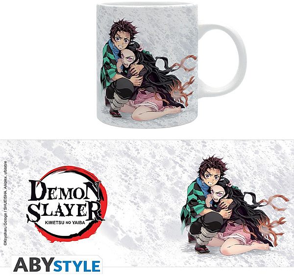 Demon Slayer: Kimetsu No Yaiba -nezuko Kamado   Tanjiro Kamado  Angry  Mug 320ml