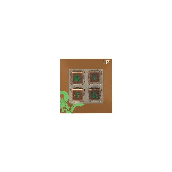 Dice   Sidede  D6  Terninger Dungeons   Dragons: Heavy Metal Fall Feywild Copper And Green       Ultra Pro  18783
