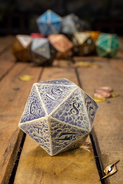 Dice 20 Sidede  D20  Terninger Purple Epic Armoury   5cm