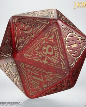 Dice 20 Sidet  D20  Terning The Hobbit Tcg: Jumbo Dice Ember  Spindown   -workshop
