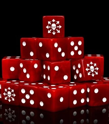 Dice Terninges 195 166   25 Terninger Baron Of Dice: D6   -sidet  Chaos Skull  Square Corners