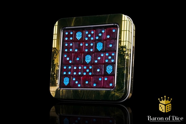 Dice Terninges 195 166   25 Terninger Baron Of Dice: D6   -sidet  Dwarf  Square Corners