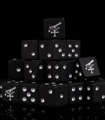 Dice Terninges 195 166   25 Terninger Baron Of Dice: D6   -sidet  Eye Of Isha  Square Corners
