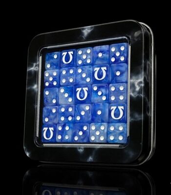 Dice Terninges 195 166   25 Terninger Baron Of Dice: D6   -sidet  Omega White  Square Corners