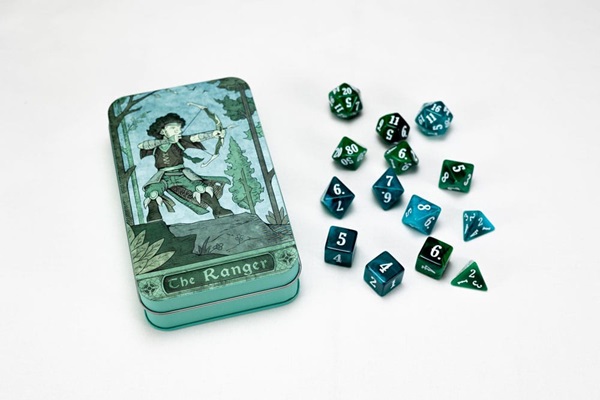 Dice Terninges 195 166   14 Terninger Beadle   Grimm   Character Class Classic Rpg: The Ranger Dice Set