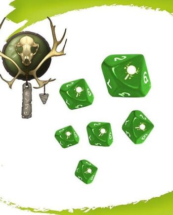Dice Terninges 195 166   10 Terninger Drakerys Army Dice: Ashral Orcs  10 Sidet