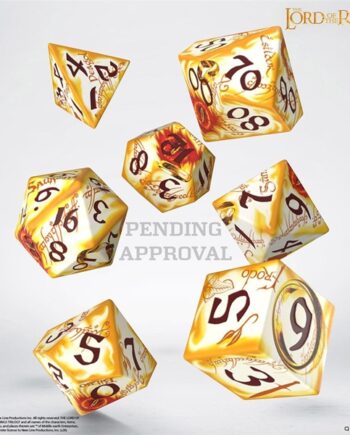 Dice Terninges 195 166     Terninger The Lord Of The Rings: Ring-bearers Full Art Whitefire Radiance