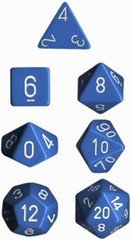 Dice Terninges 195 166     Terninger Opaque Polyhedral Light Blue With White