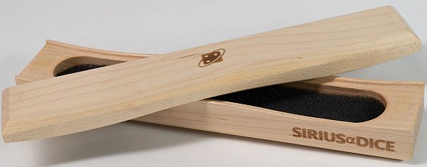 Dice Vault Sirius Dice Wooden Dice Box: Maple