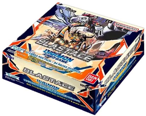 Digimon Card Game Bt14: Blast Ace Booster Box  Display  24 Packs