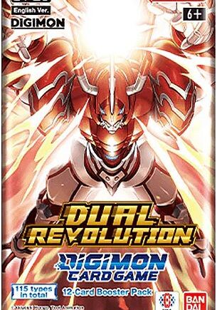 Digimon Card Game Bt25: Dual Revolution Booster Box  Display  24 Packs