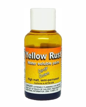 Dirty Down Water Soluble Paint: Yellow Rust Effect 25ml