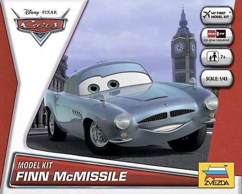 Disney Cars: Finn Mcmissile Plastic Model Kit  2018