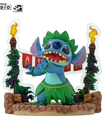 Disney: Lilo   Stitch Stitch Hula Dance   10 Pvc Figure 10cm