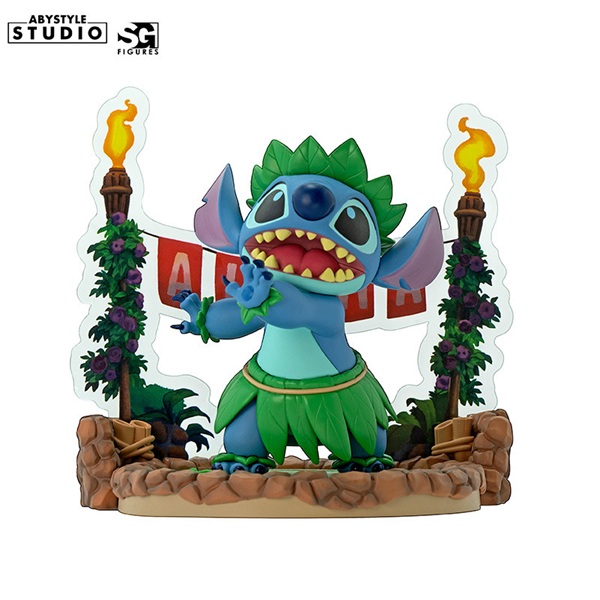 Disney: Lilo   Stitch Stitch Hula Dance   10 Pvc Figure 10cm