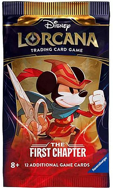 Disney Lorcana Tcg: First Chapter Booster Pack