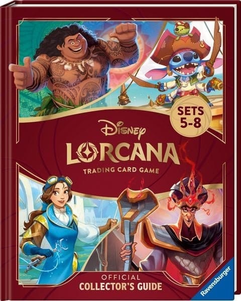 Disney Lorcana Tcg: Official Collector   Guide Book: Sets 05-08