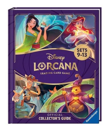 Disney Lorcana Tcg: Official Collector   Guide Book: Sets 09-13