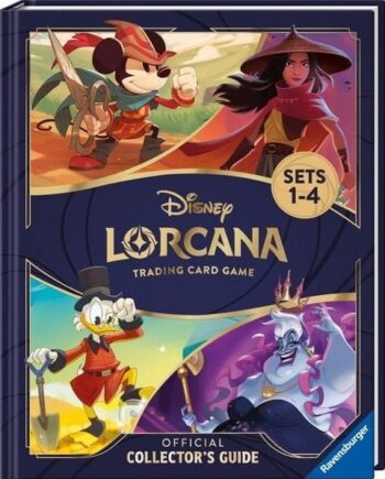 Disney Lorcana Tcg: Official Collector   Guide Book: Sets 01-04
