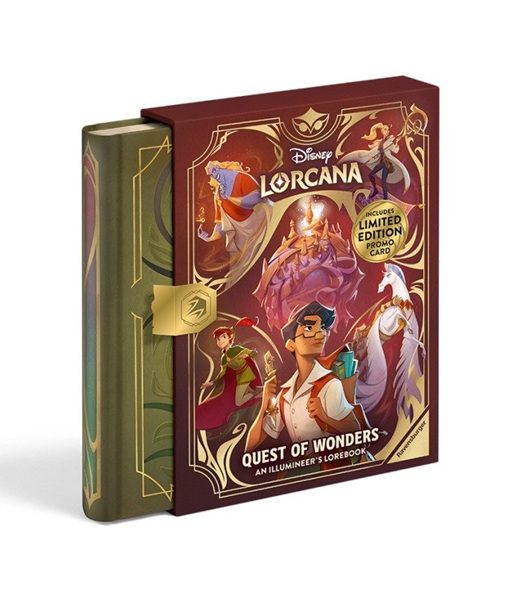 Disney Lorcana Tcg: Quest Of Wonders: An Illumineer   Lorebook