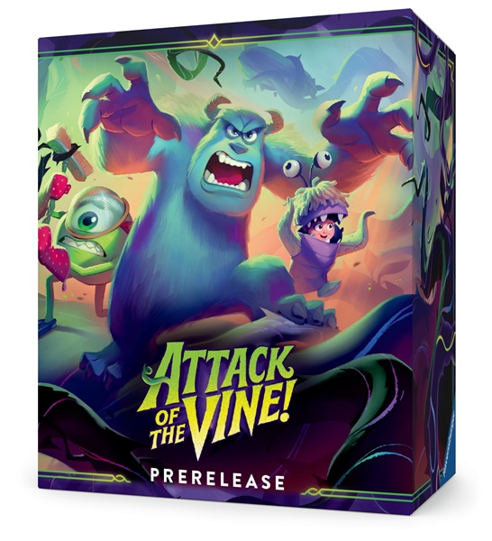 Disney Lorcana Tcg: Set 13 Attack Of The Vine  Prerelease Pack    Booster Packs