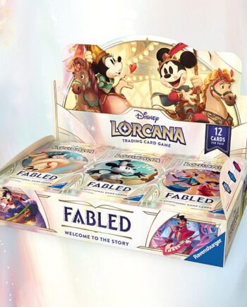 Disney Lorcana Tcg: Set   Fabled Booster Display  Box Med 24 Pakker