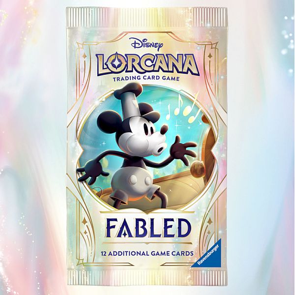 Disney Lorcana Tcg: Set   Fabled Booster Pack