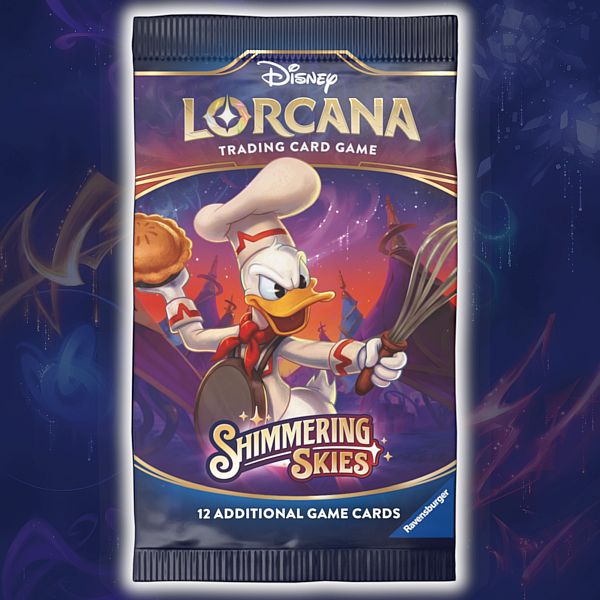 Disney Lorcana Tcg: Set   Shimmering Skies Booster Pack