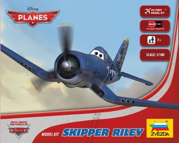Disney Planes: Skipper Riley Plastic Model Kit  2062   Crazy Tilbud