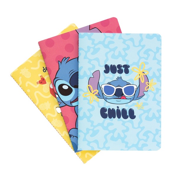 Disney: Stitch Tropical A5 Notebook  -pack