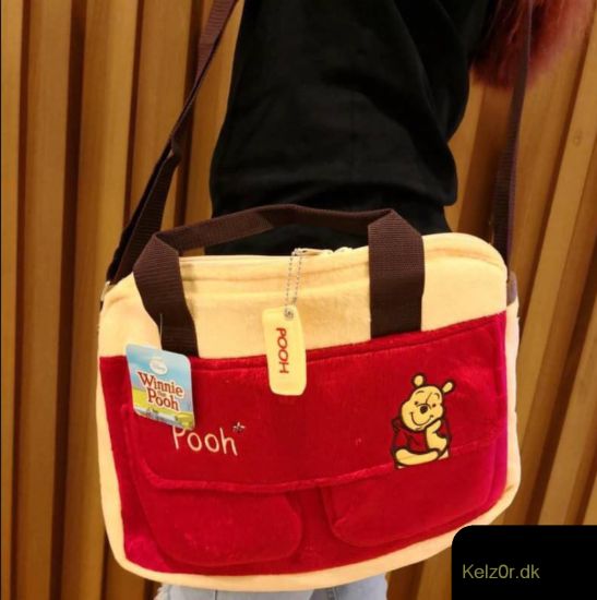 Disney Winnie The Pooh Pooh Note Book Messenger Shoulder Bag Taske 30x35cm
