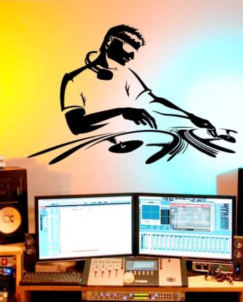 Dj En Wallsticker