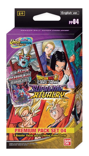 Dragon Ball Super Tcg: Premium Pack Set 04 Unison Warrior Series 04    Booster Packs     Promokort