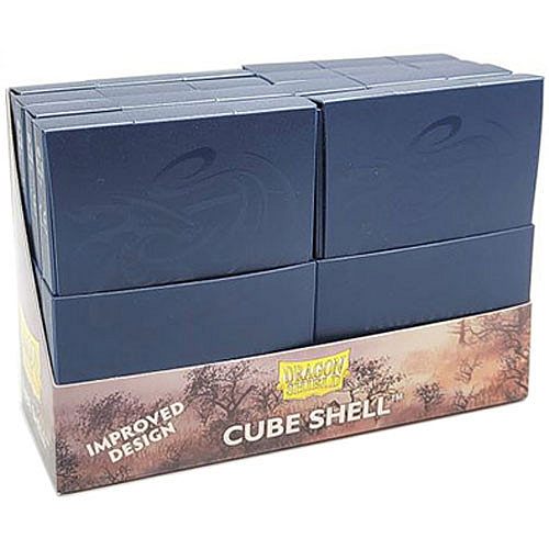 Dragon Shield Cube Shell  Deck Box  Midnight Blue Plads Til 8x20 Kort   Lommer Dragonshield  At-30556