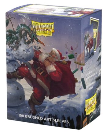 Dragon Shield Deck Protectors Brushed Art Sleeves: Christmas 2025 100 Lommer Dragonshield Sleeves  At-12128